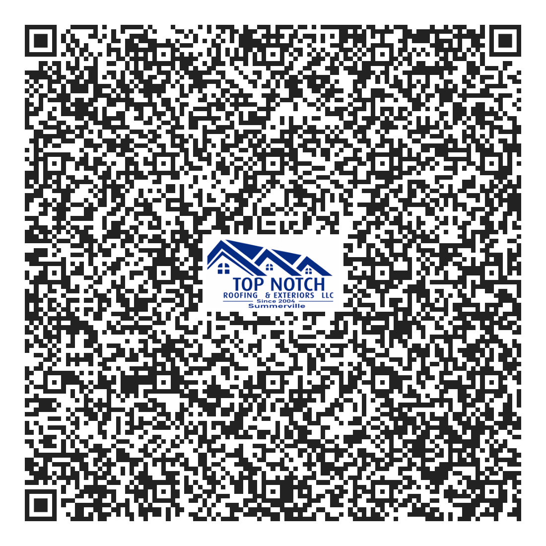 QR Code — Top Notch Roofing & Exteriors LLC